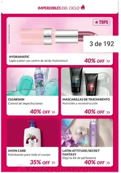 Vista previa Avon - Campaña 3/2026 válido desde el 01.03.2026 | Página: 3 | Productos: Lápiz labial