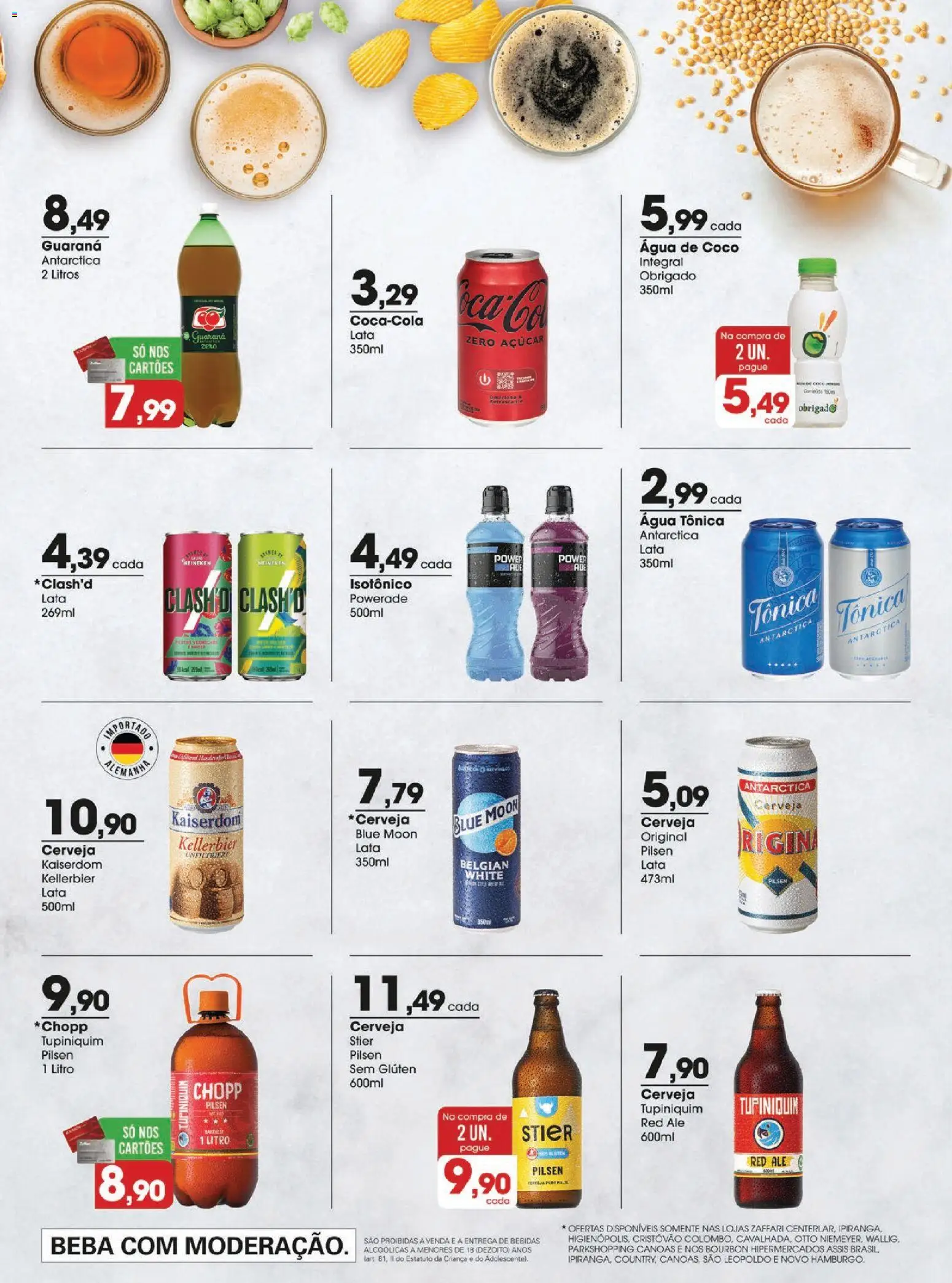 Zaffari Folheto - válido de 18.11.2025 | Página: 12 | Produtos: Coco, Guaraná, Heineken, Açúcar