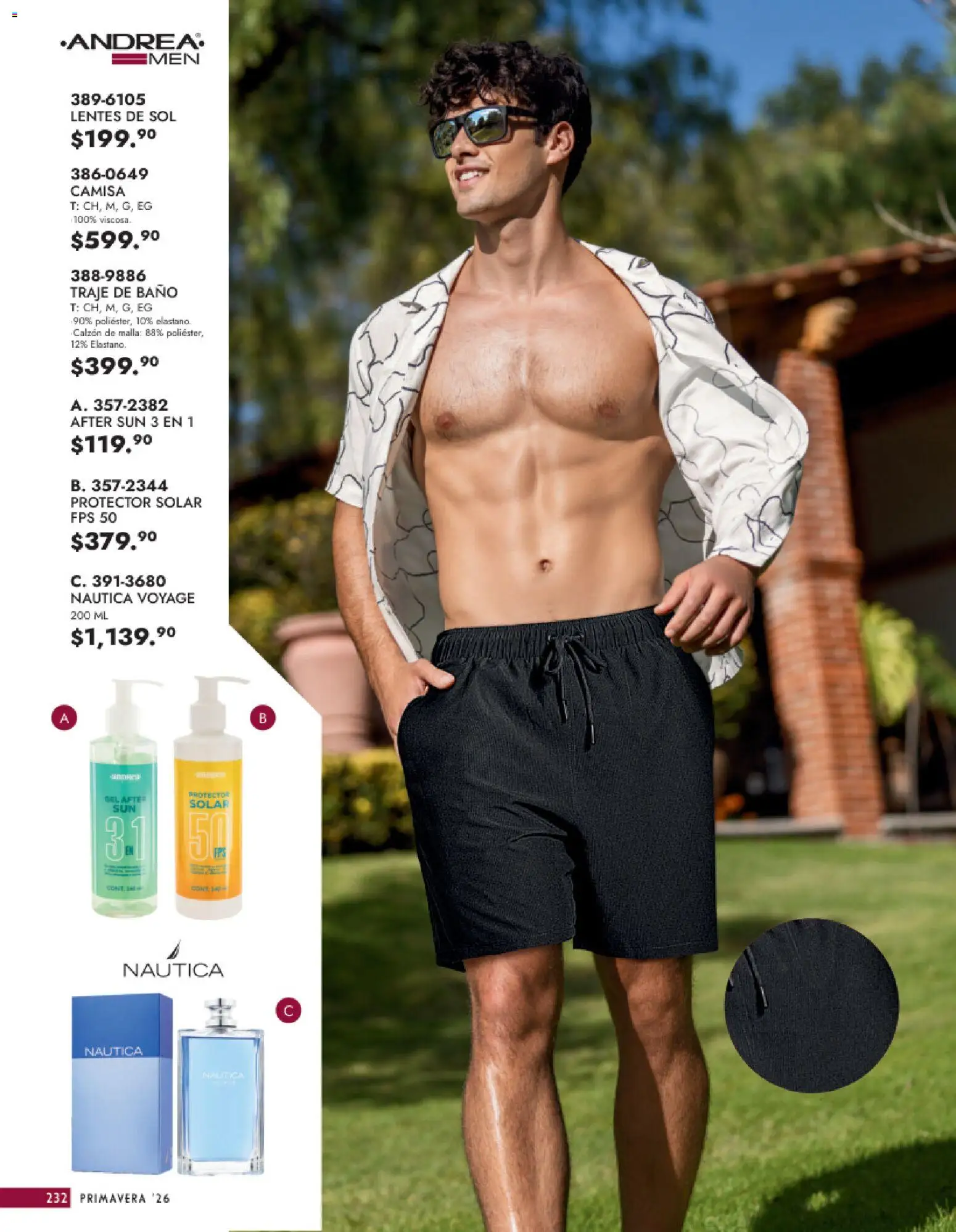 Nuevas ofertas de Andrea válidas en toda la República Mexicana desde el 25.01.2026. ¡Encuentra las mejores ofertas en Andrea catálogo Vestir Caballero ! | Página: 74