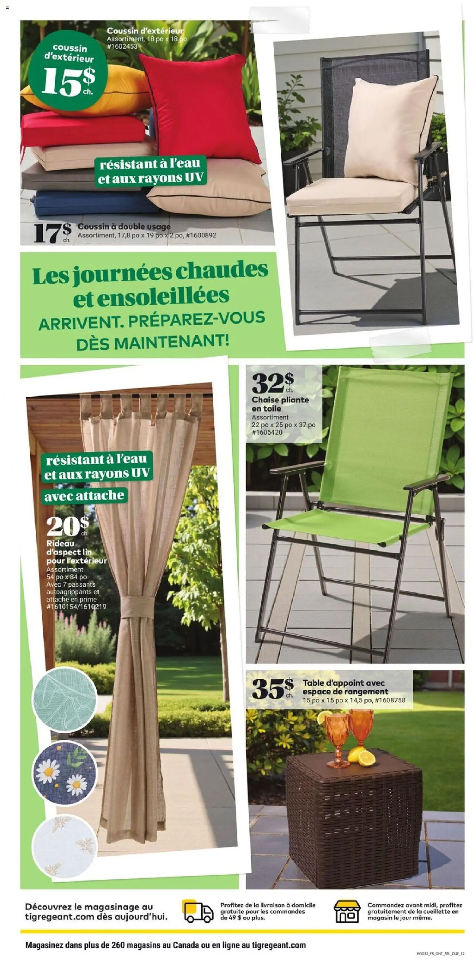 Giant Tiger flyer valid from 11.03.2026 | Page: 14 | Products: Table, Chair