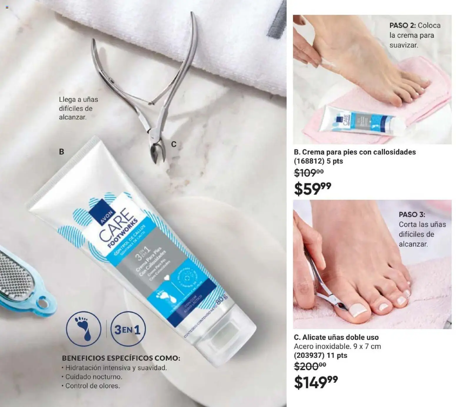 Nuevas ofertas de AVON válidas en toda la República Mexicana desde el 10.01.2026. ¡Encuentra las mejores ofertas en AVON Casa & Estilo 2 2026! | Página: 119 | Productos: Crema, Alicate