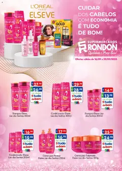 Supermercados Rondon - Ofertas Elseve - Pré-Visualização do folheto da loja Supermercados Rondon, válido de 16.09.2025