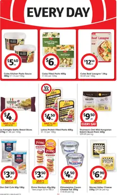Coles catalogue - valid from 13.08.2025 | Page: 33 | Products: Salami, Beef, Pasta, Spinach