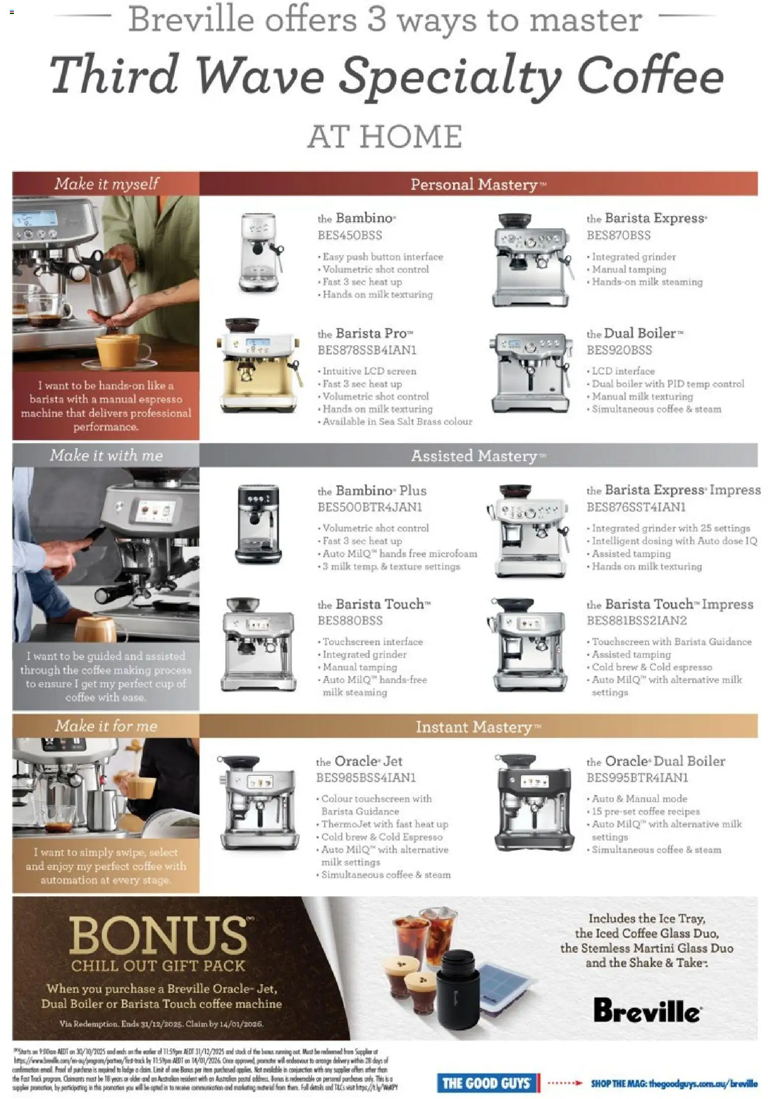 The Good Guys catalogue - valid from 08.12.2025 | Page: 6 | Products: Milk, Coffee, Salt, Screen