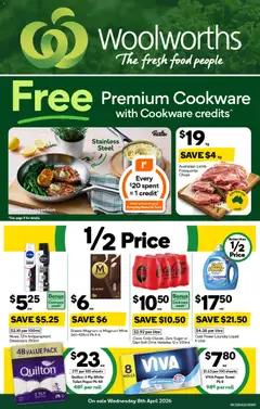 Preview of Woolworths catalogue  - valid from 08.04.2026