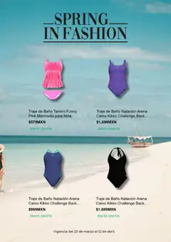Vista previa de Sears promociones , nuevo folleto de la tienda, válido en México a partir del 23.03.2026 | Página: 2 | Productos: Traje, Traje de baño, Baño