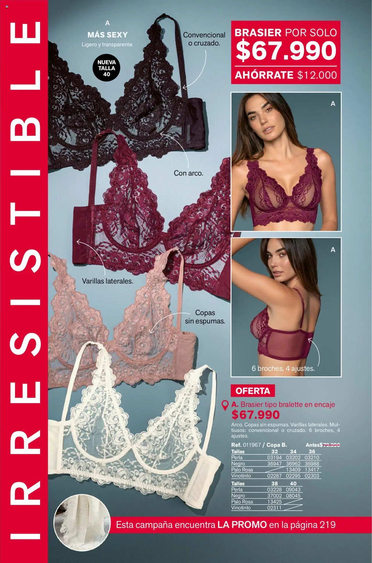Leonisa revista - valida desde el 01.10.2025 | Página: 4 | Productos: Brasier