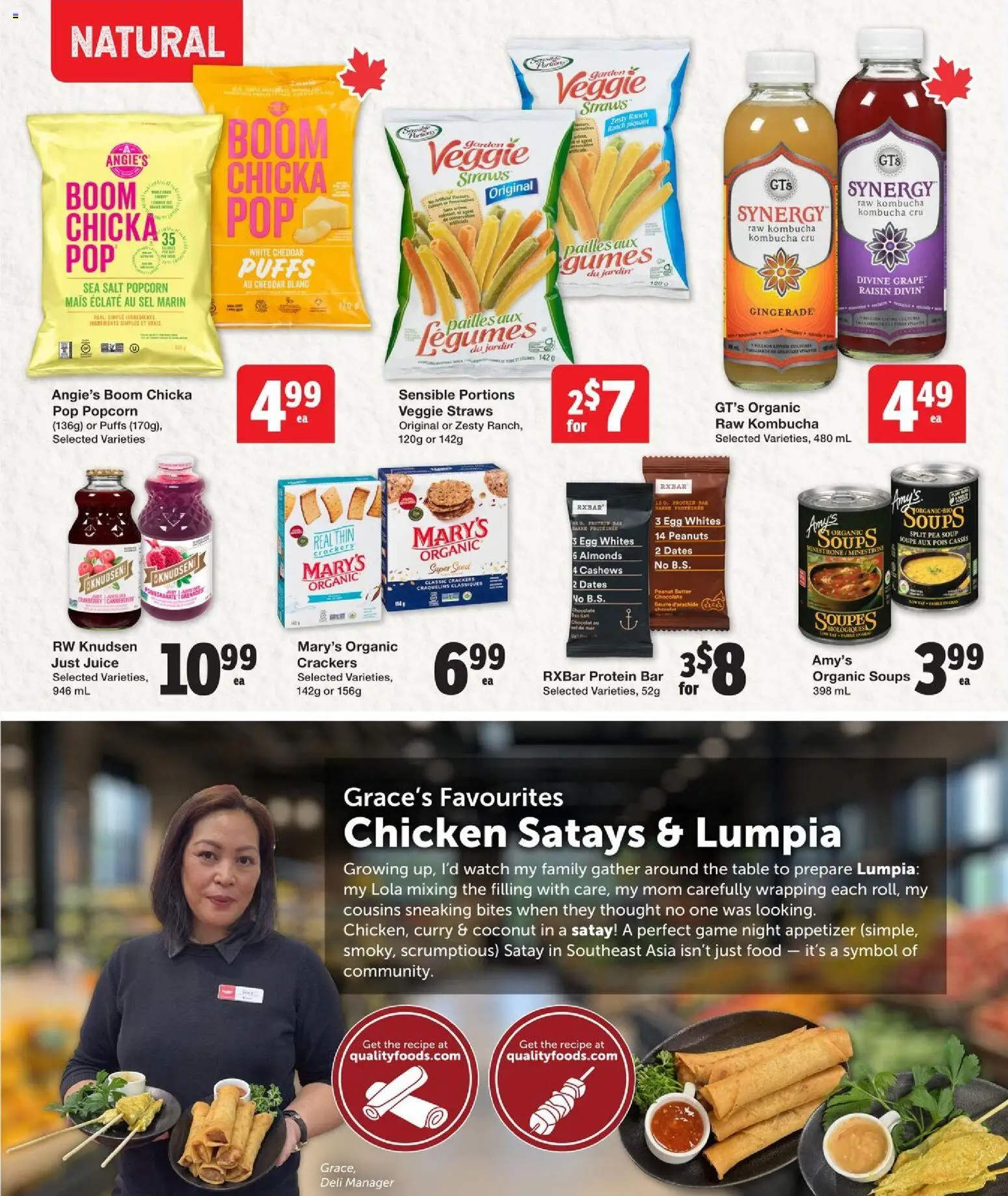 Quality Foods flyer valid from 23.04.2026 | Page: 14 | Products: Watch, Game, Table, Butter