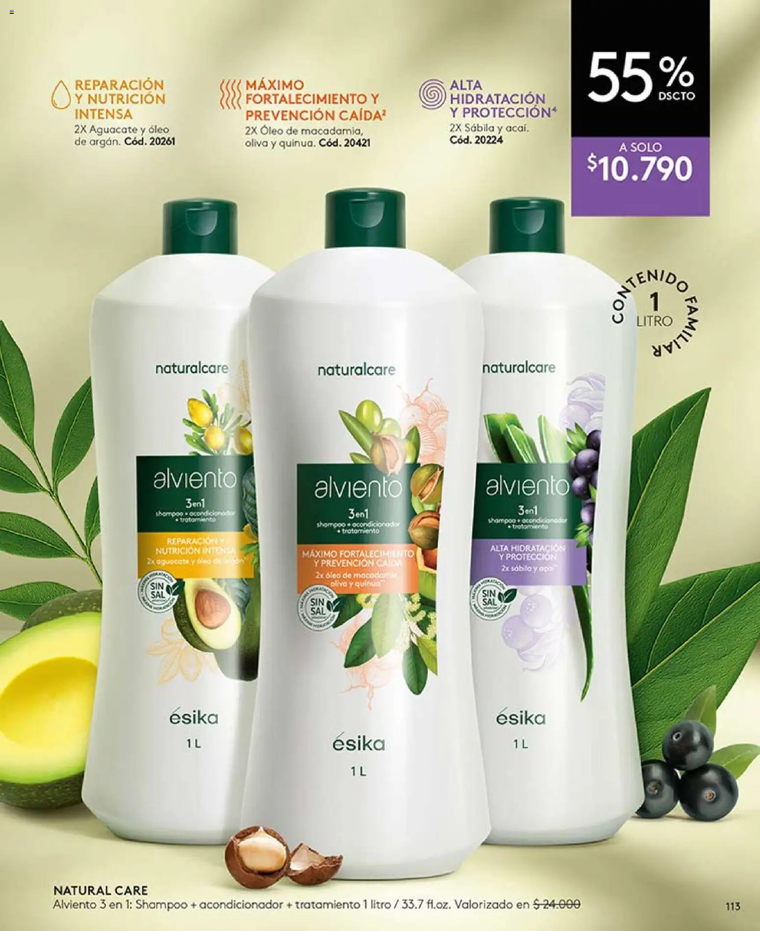 Catálogo Ésika Campaña 5 │ válido desde el 01.03.2026 | Página: 113 | Productos: Oliva, Acondicionador, Shampoo
