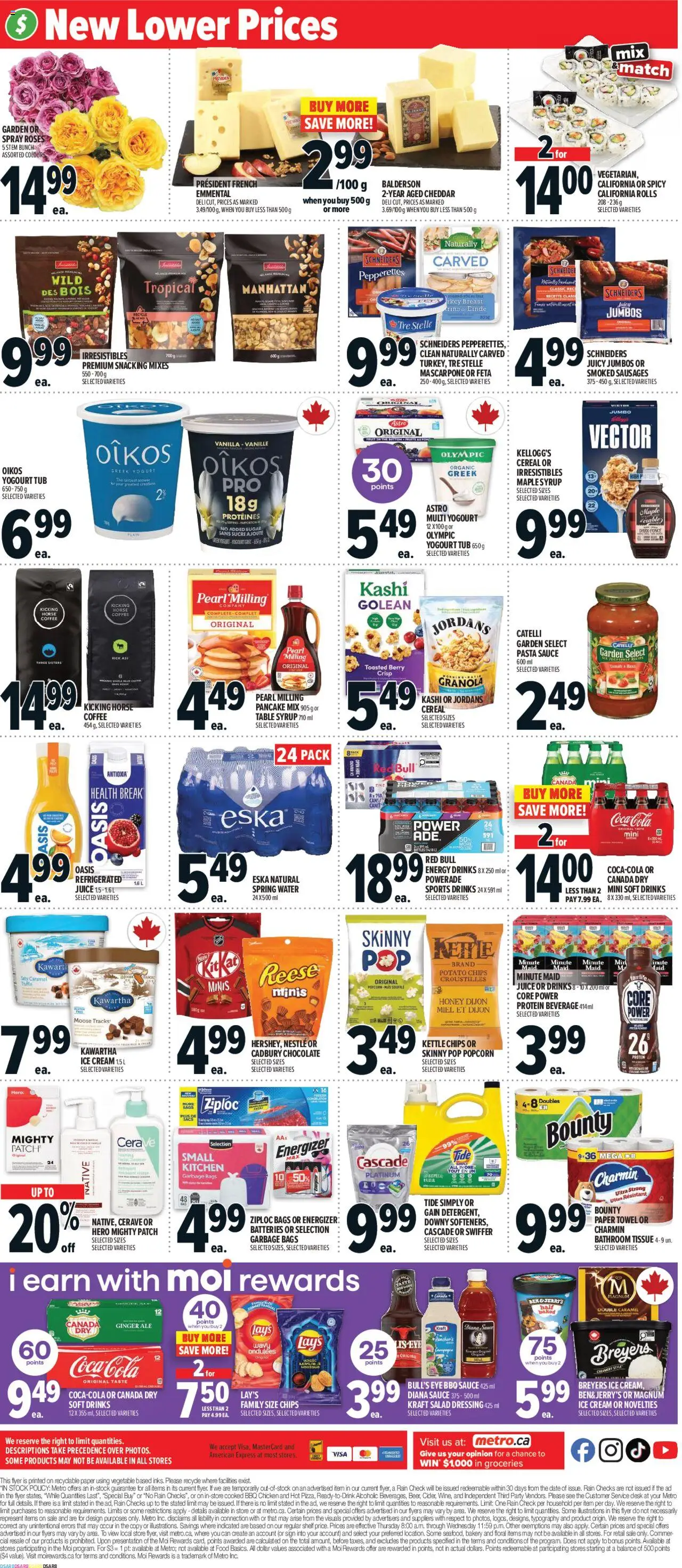 Metro flyer valid from 16.10.2025 | Page: 4 | Products: Chips, Coffee, Chocolate, Chicken