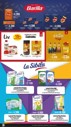 Vista previa Makro Ofertas ALCANZA válido desde el 05.03.2026 | Página: 3 | Productos: Azucar, Leche en polvo, Fuente, Planta