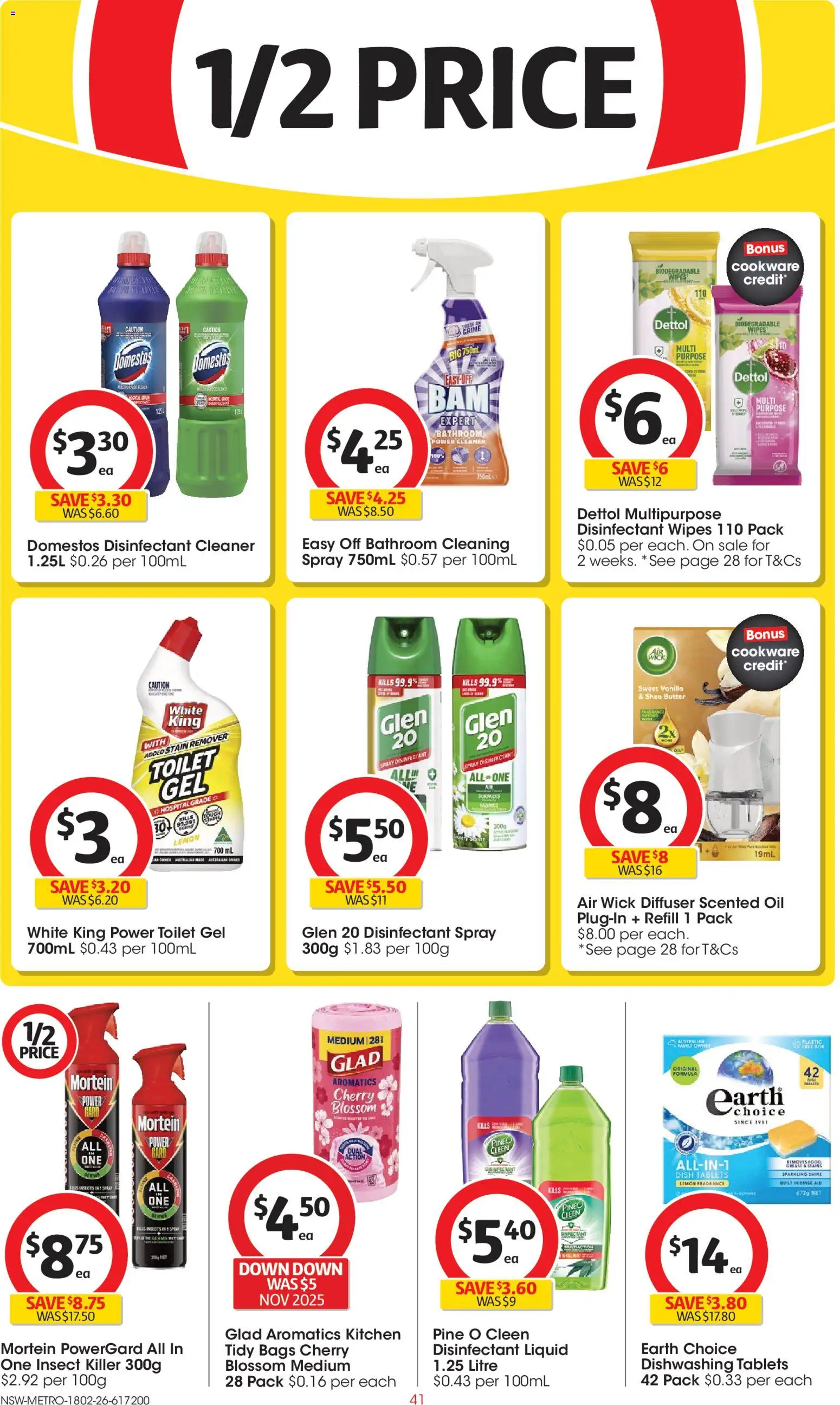 Coles catalogue - valid from 18.02.2026 | Page: 41 | Products: Toilet, Fragrance, Lemon, Multipurpose