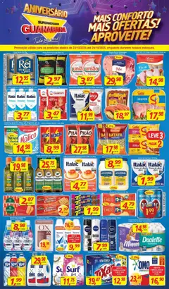 Encarte Guanabara - Pré-Visualização do folheto da loja Supermercados Guanabara, válido de 22.10.2025