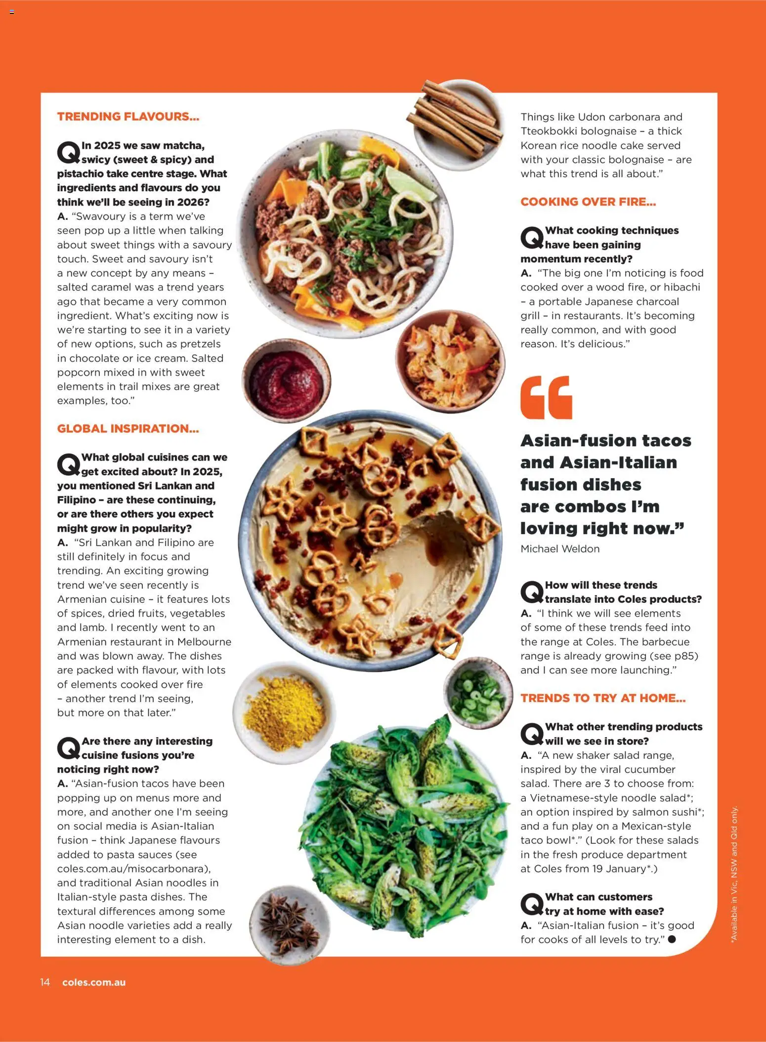 Coles catalogue - valid from 02.01.2026 | Page: 14 | Products: Pasta, Pretzels, Vegetables, Portable