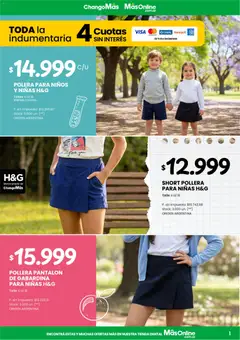 Vista previa Punto Mayorista catálogo - VUELTA AL COLE válido desde el 04.02.2026 | Página: 2 | Productos: Pollera, Short, Polera