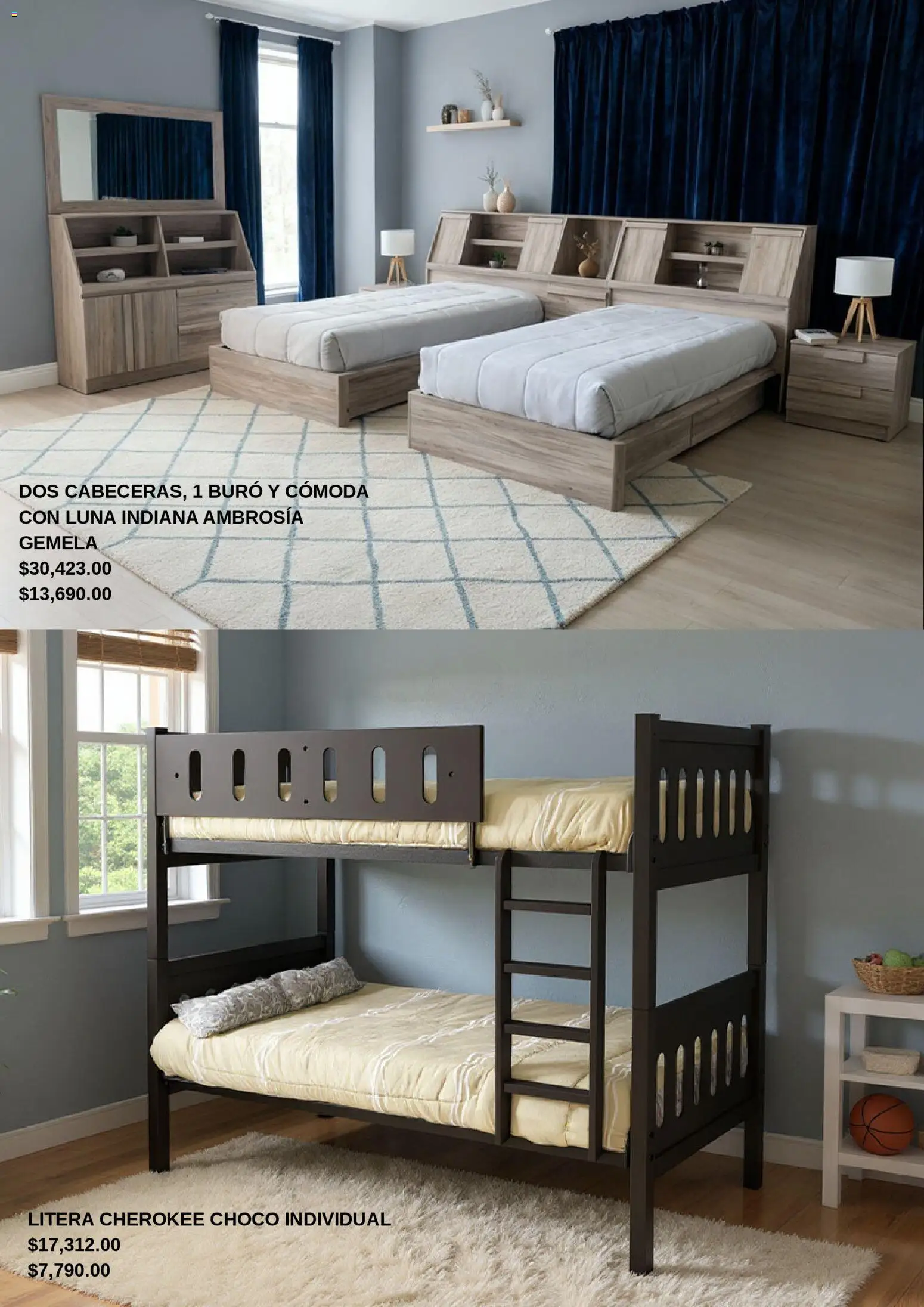 Nuevas ofertas de Muebles Troncoso válidas en toda la República Mexicana desde el 05.01.2026. ¡Encuentra las mejores ofertas en Muebles Troncoso catálogo! | Página: 5 | Productos: Litera, Buró