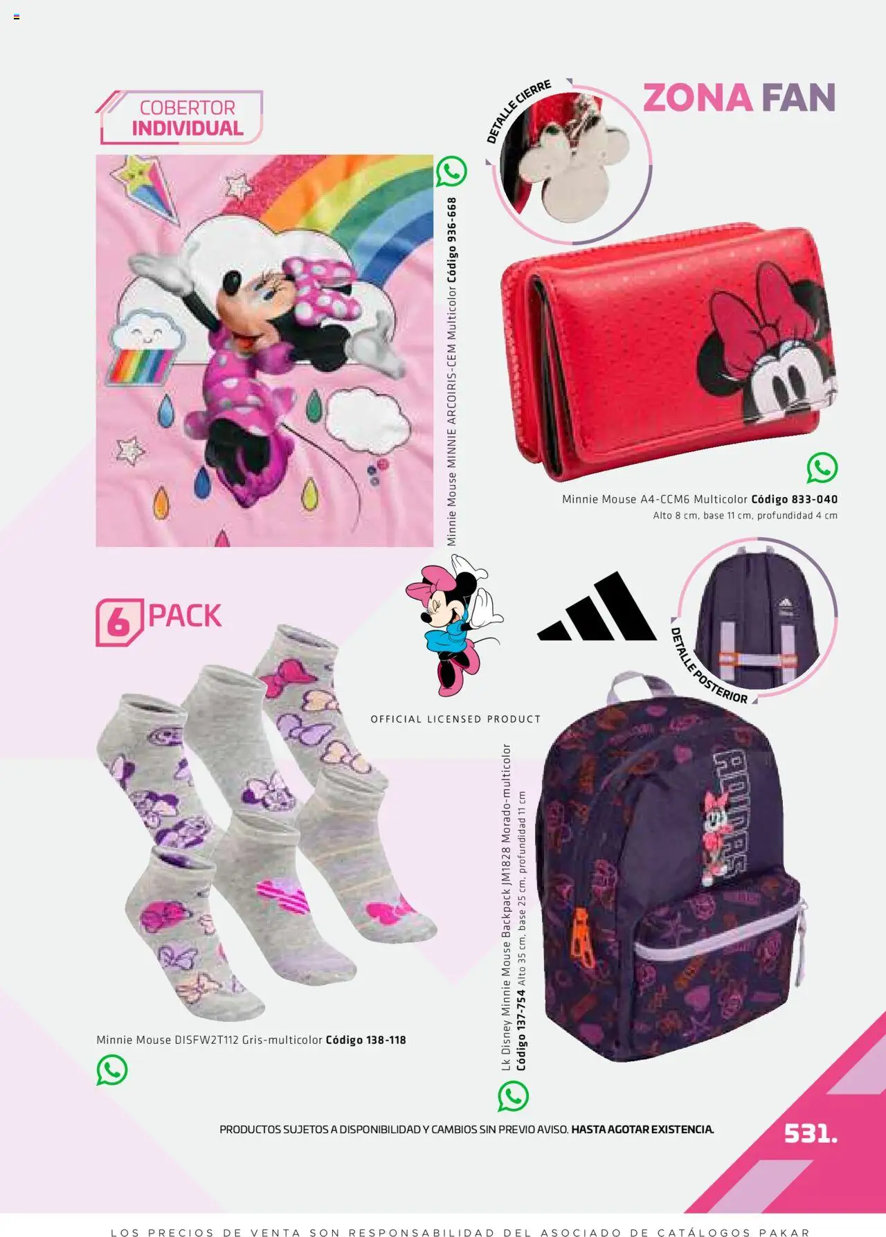 Nuevas ofertas de SC Pakar válidas en toda la República Mexicana desde el 29.08.2025. ¡Encuentra las mejores ofertas en SC Pakar - Catálogo Otoño Women! | Página: 531 | Productos: Cobertor, Mouse