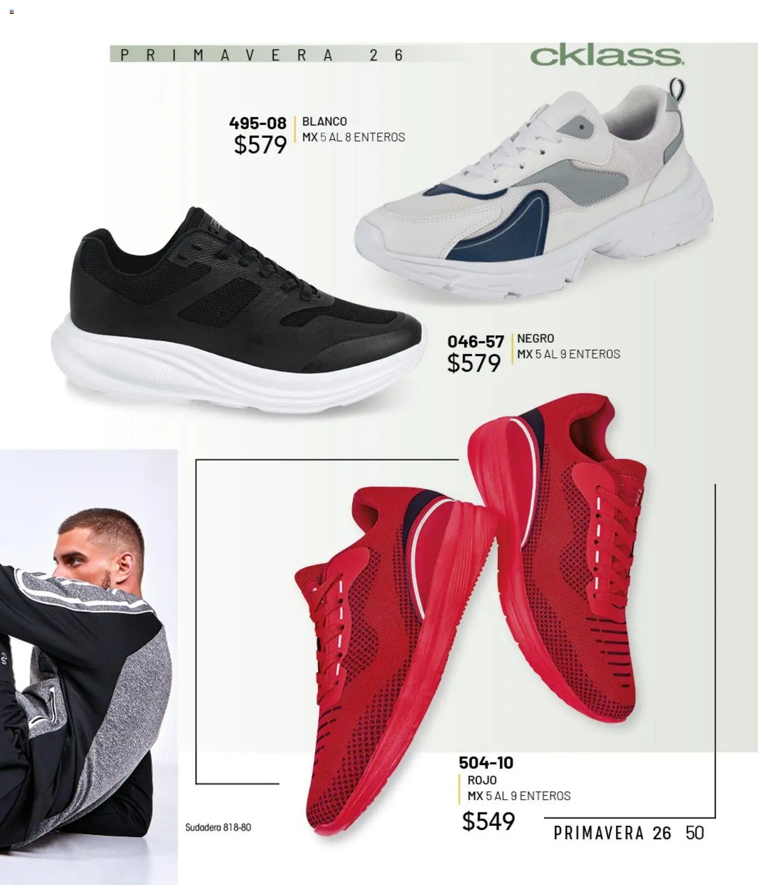 Nuevas ofertas de Cklass válidas en toda la República Mexicana desde el 02.01.2026. ¡Encuentra las mejores ofertas en Cklass catálogo Casuales! | Página: 51 | Productos: Sudadera