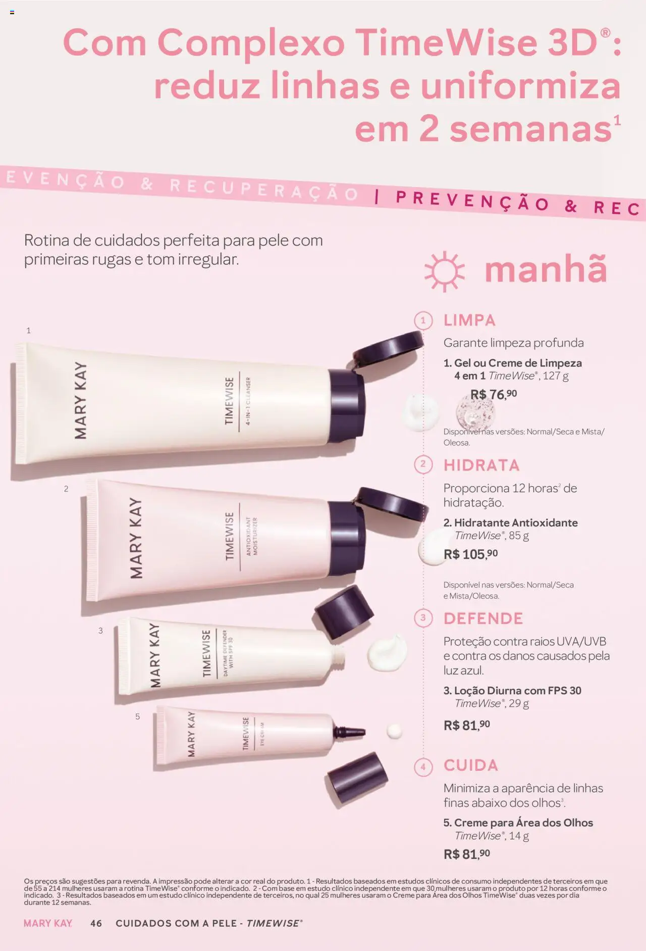 Mary Kay Folheto - válido de 01.07.2025 | Página: 46 | Produtos: Base, Creme