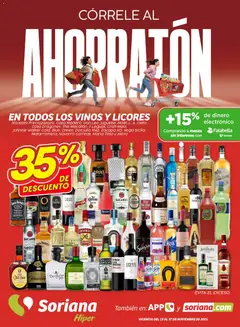 Vista previa de Soriana - Ahorratón Híper: Chih, Delicias, Dur y Coah (excepto Saltillo), nuevo folleto de la tienda, válido en México a partir del 15.11.2025