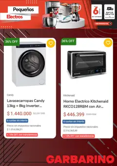 Vista previa Garbarino catálogo válido desde el 17.12.2025 | Página: 4 | Productos: Horno, Horno eléctrico