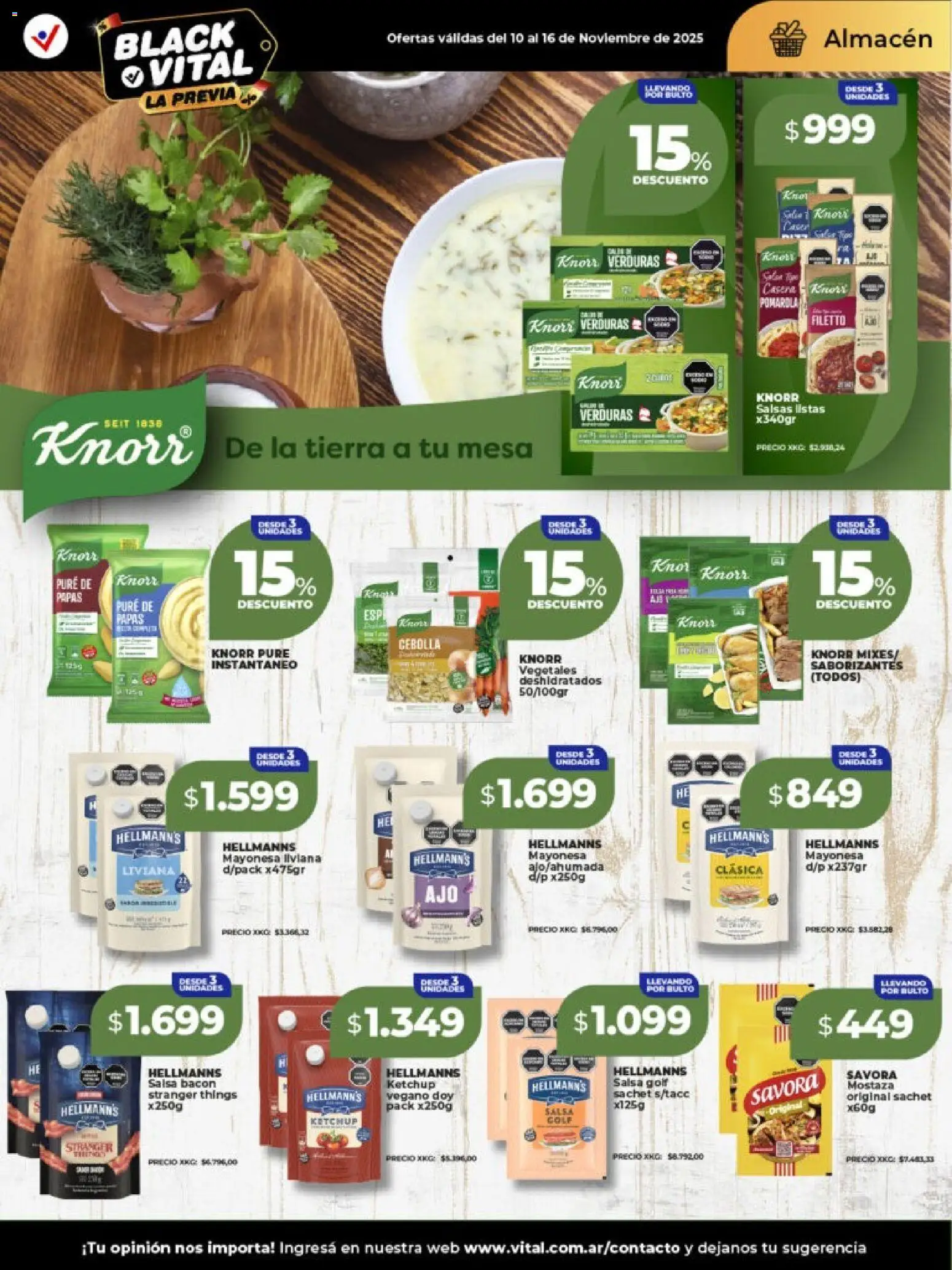 Vital - Ofertas │ válido desde el 10.11.2025 | Página: 15