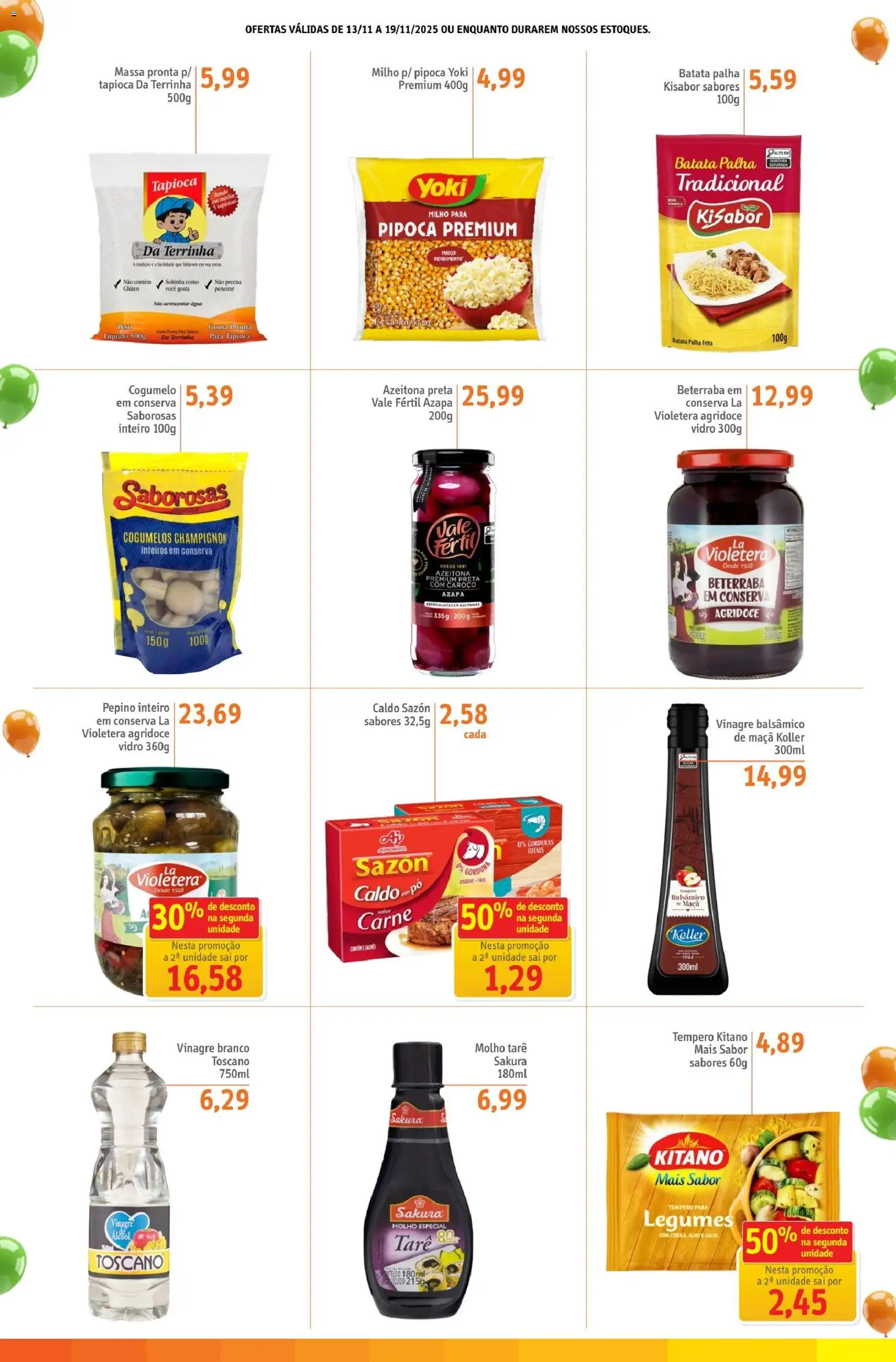 Sonda Folheto - válido de 13.11.2025 | Página: 6 | Produtos: Alho, Beterraba, Tapioca, Carne