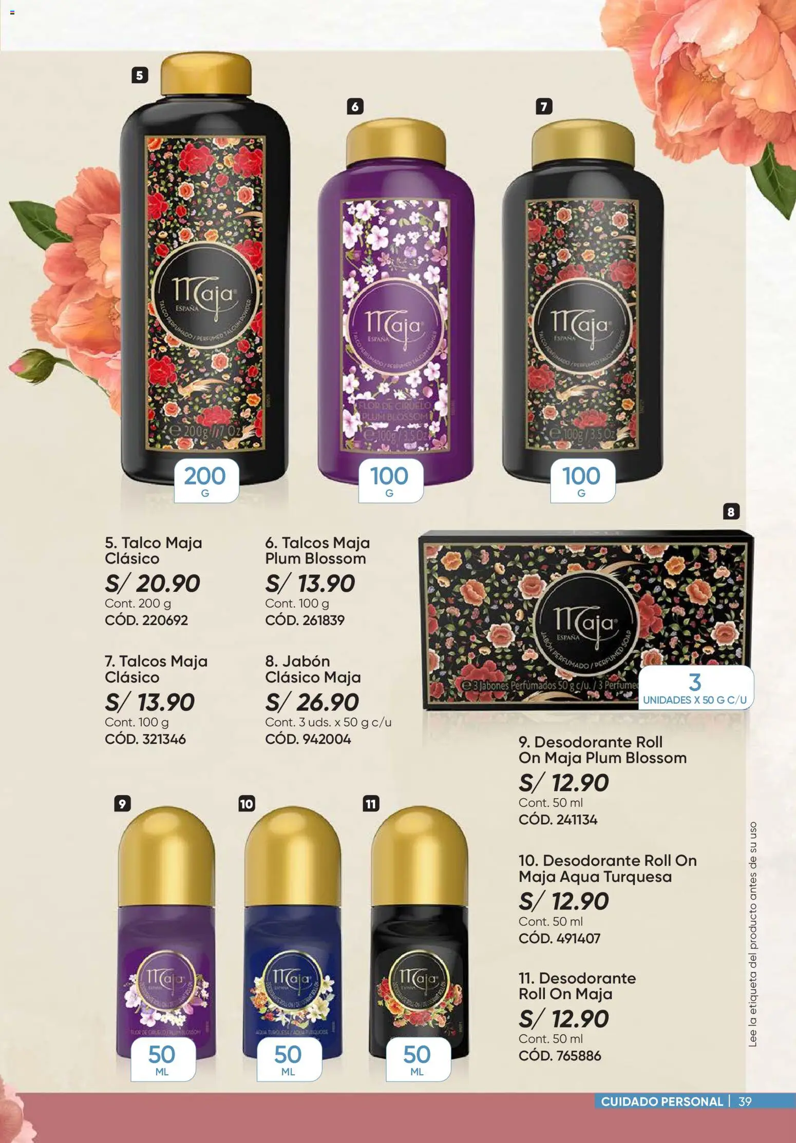 Catálogo Azzorti válido desde 16.02.2026 | Página: 39 | Productos: Jabón, Desodorante