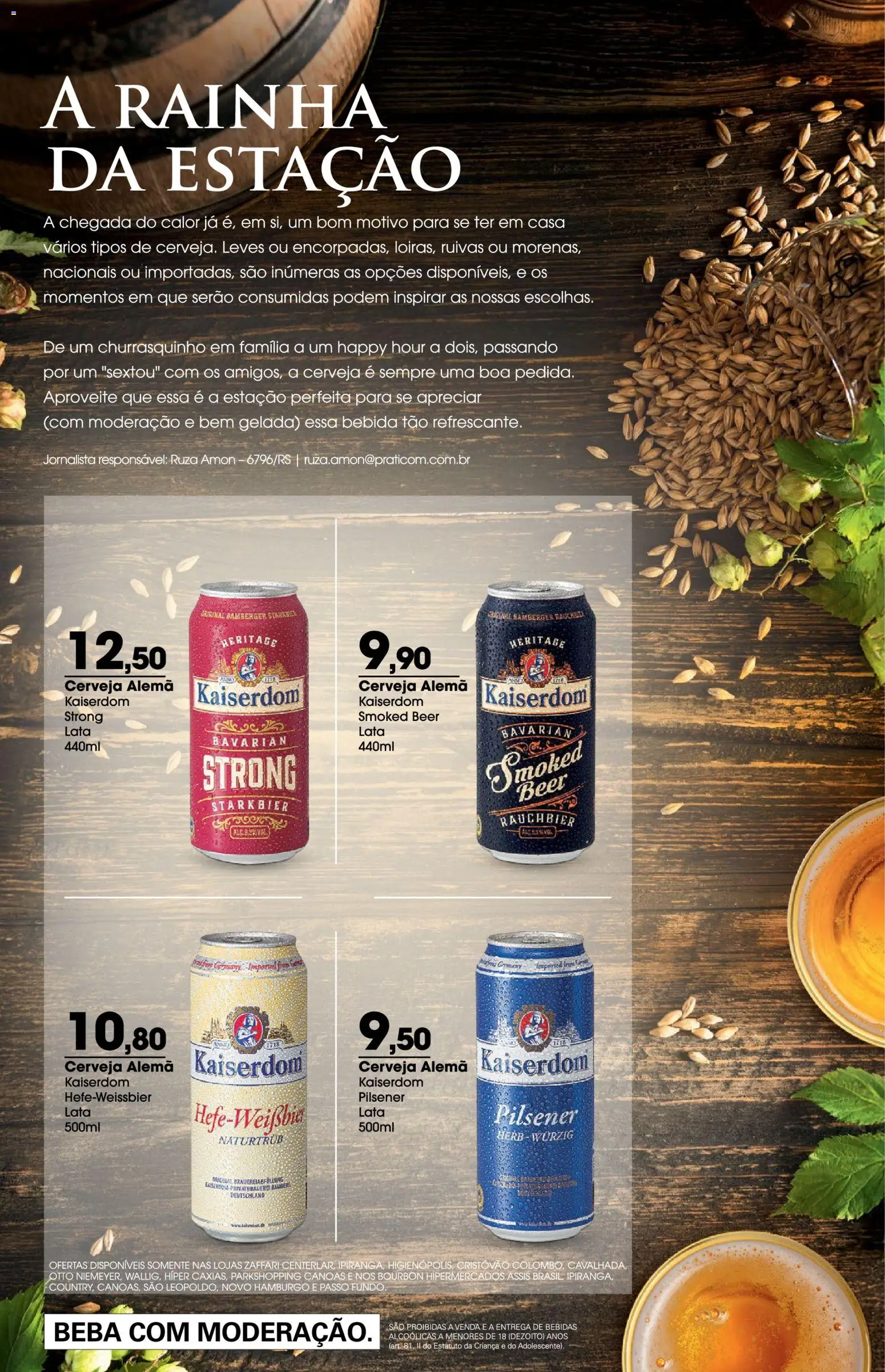 Zaffari Folheto - válido de 07.11.2025 | Página: 2 | Produtos: Cerveja, Bourbon, Bebida