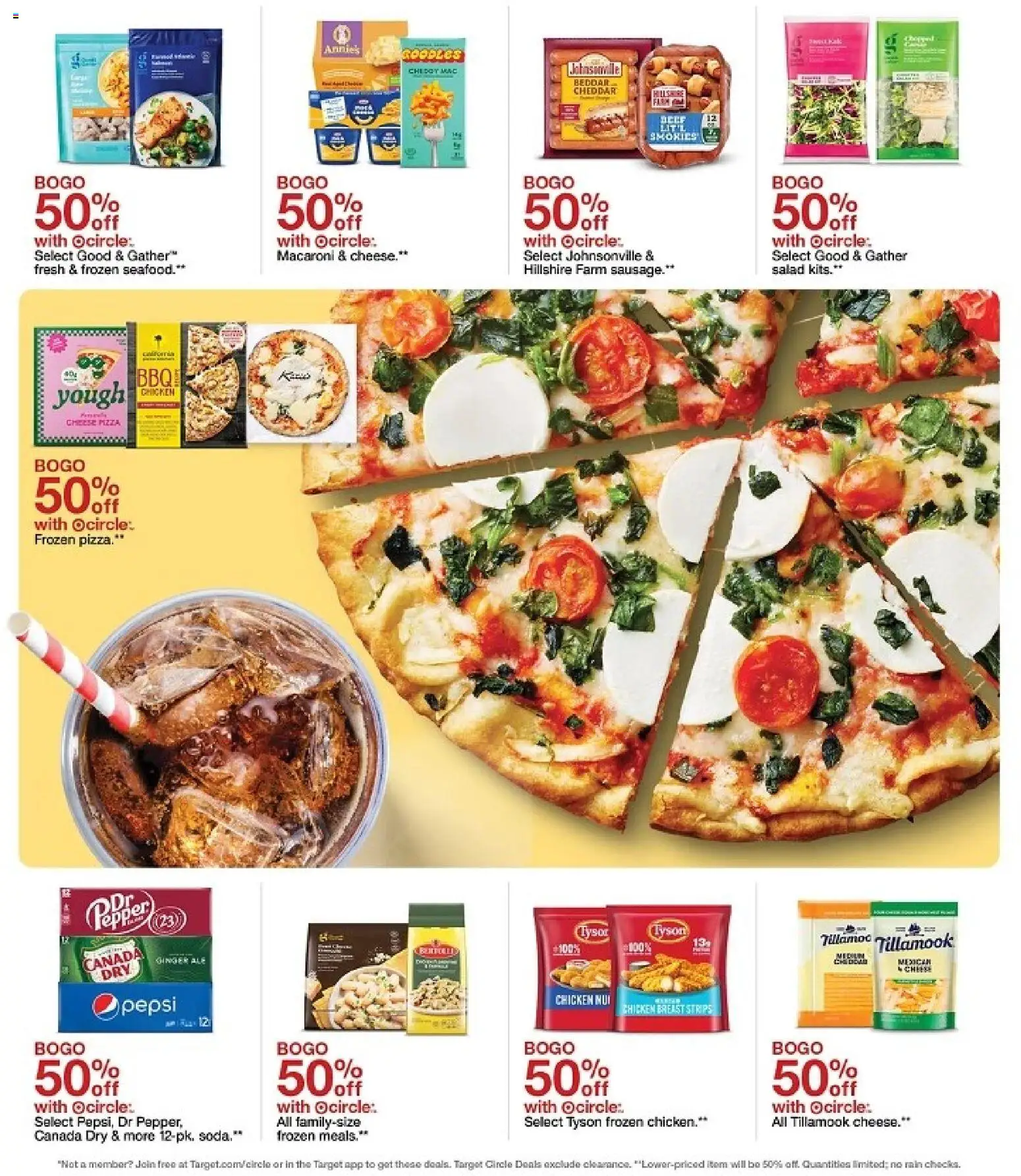 Target Weekly Ad - valid from 15.03.2026 | Page: 4 | Products: Cheese, Salad, Pepper, Sausage