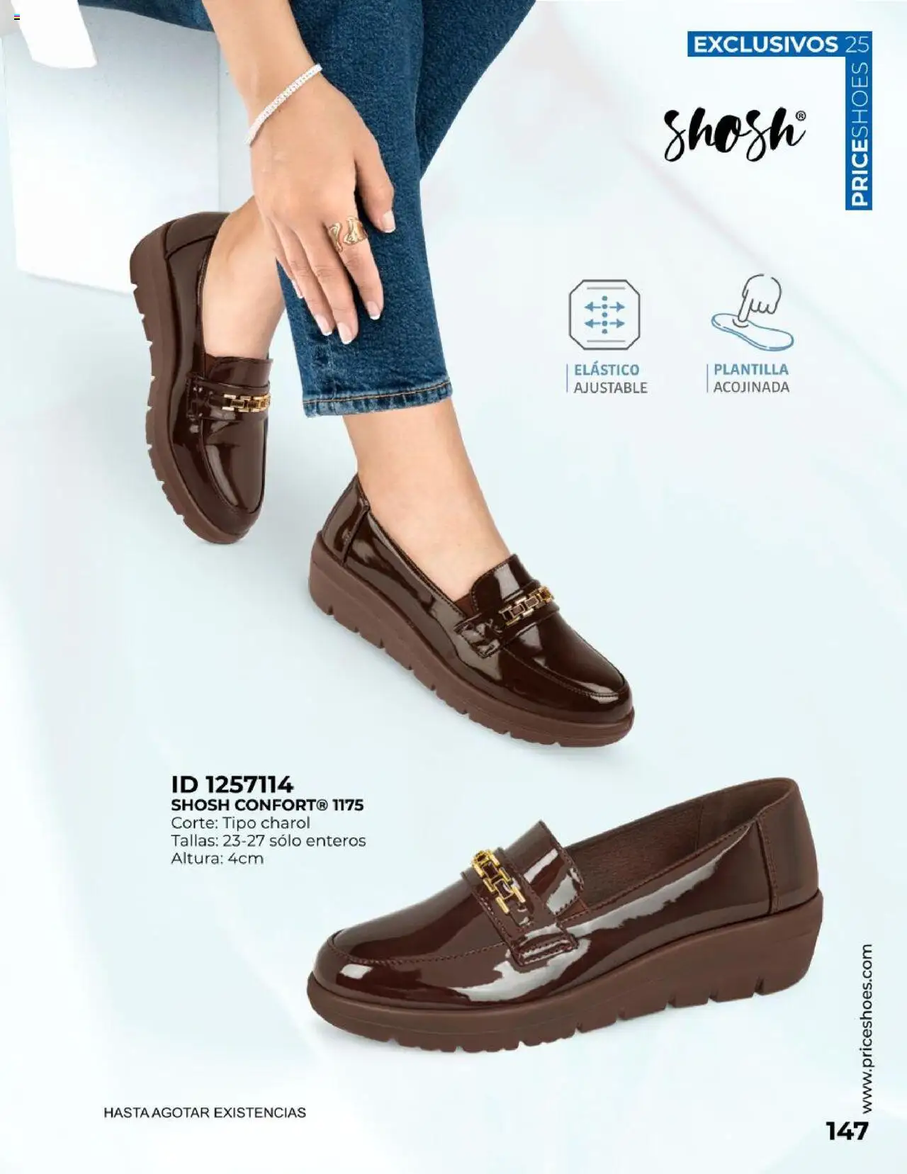 Nuevas ofertas de Price Shoes válidas en toda la República Mexicana desde el 19.10.2025. ¡Encuentra las mejores ofertas en Price Shoes catálogo Exclusivos 2025! | Página: 147