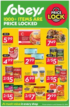 Preview of Sobeys - Special Promotion from shop Sobeys valid from 18.09.2025