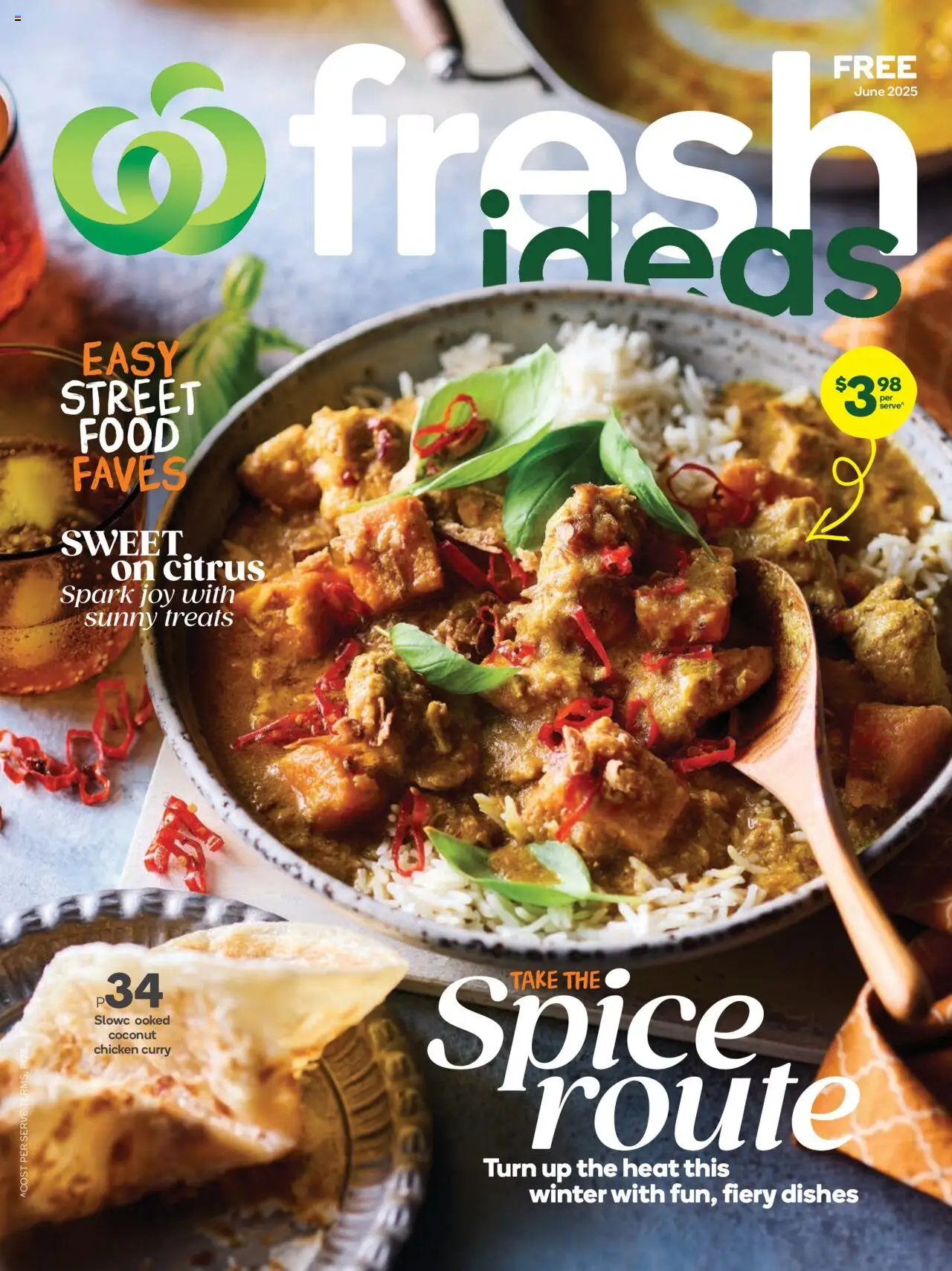 Woolworths catalogue - valid from 01.06.2025 | Page: 1 | Products: Curry, Chicken