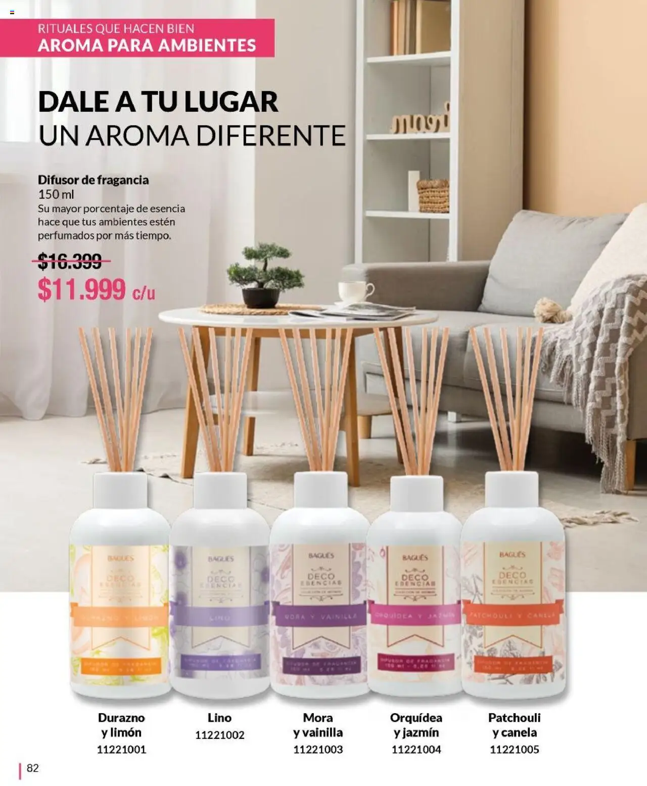 Bagués catálogo │ válido desde el 01.06.2025 | Página: 82 | Productos: Durazno, Fragancia, Limón, Esencias