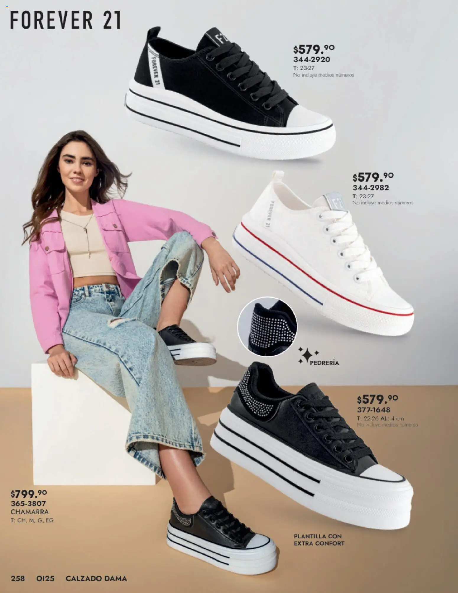 Nuevas ofertas de Andrea válidas en toda la República Mexicana desde el 24.08.2025. ¡Encuentra las mejores ofertas en Andrea - Catálogo Calzado Dama! | Página: 258 | Productos: Chamarra