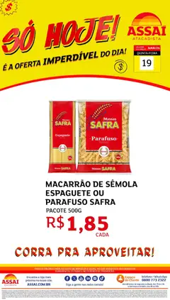 Assaí Atacadista ofertas - DF - Pré-Visualização do folheto da loja Assaí Atacadista, válido de 19.03.2026