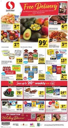 Preview of Safeway weekly ads valid from 03.12.2025
