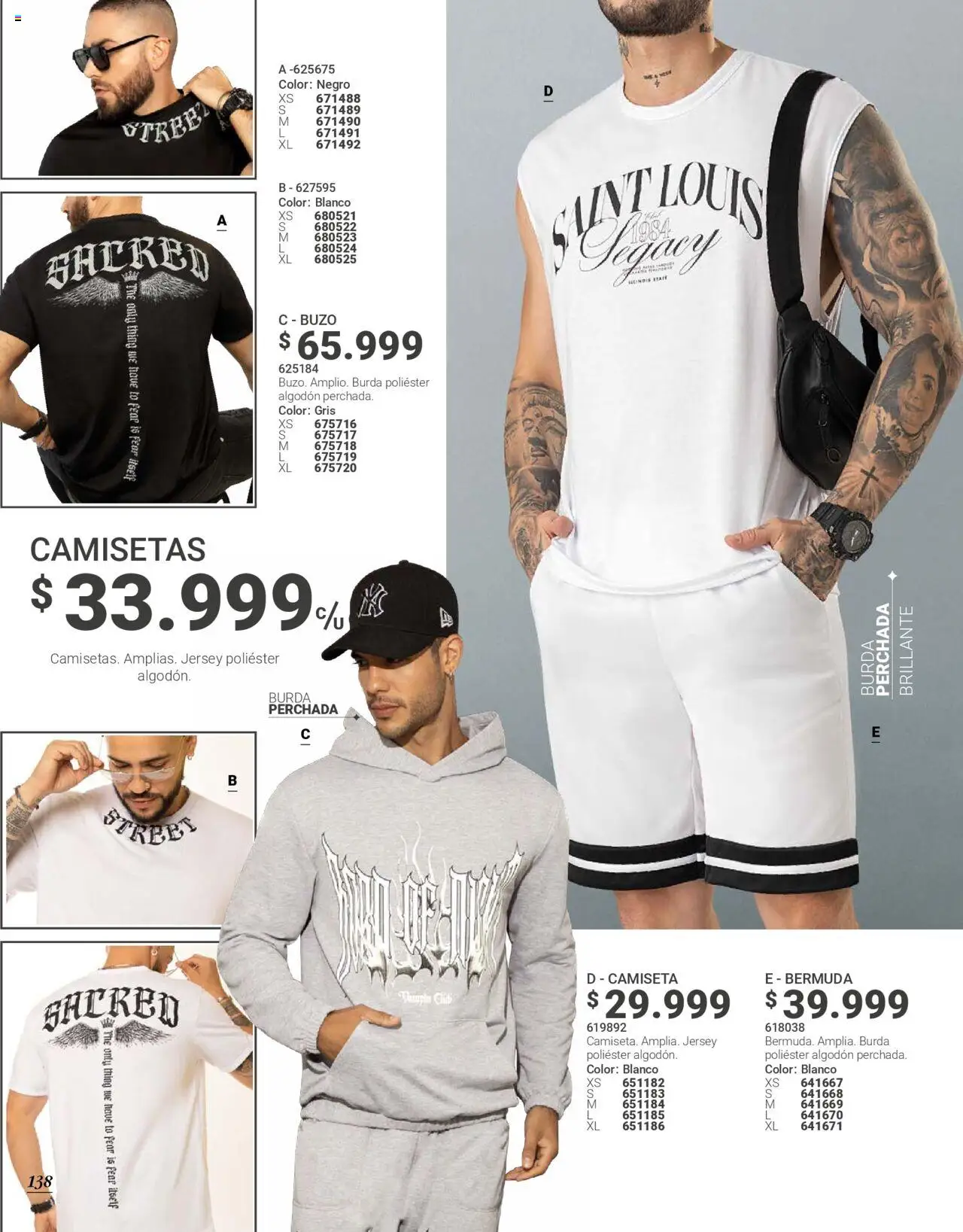 Carmel revista - valida desde el 25.09.2025 | Página: 140 | Productos: Algodón, Bermuda, Buzo, Camiseta