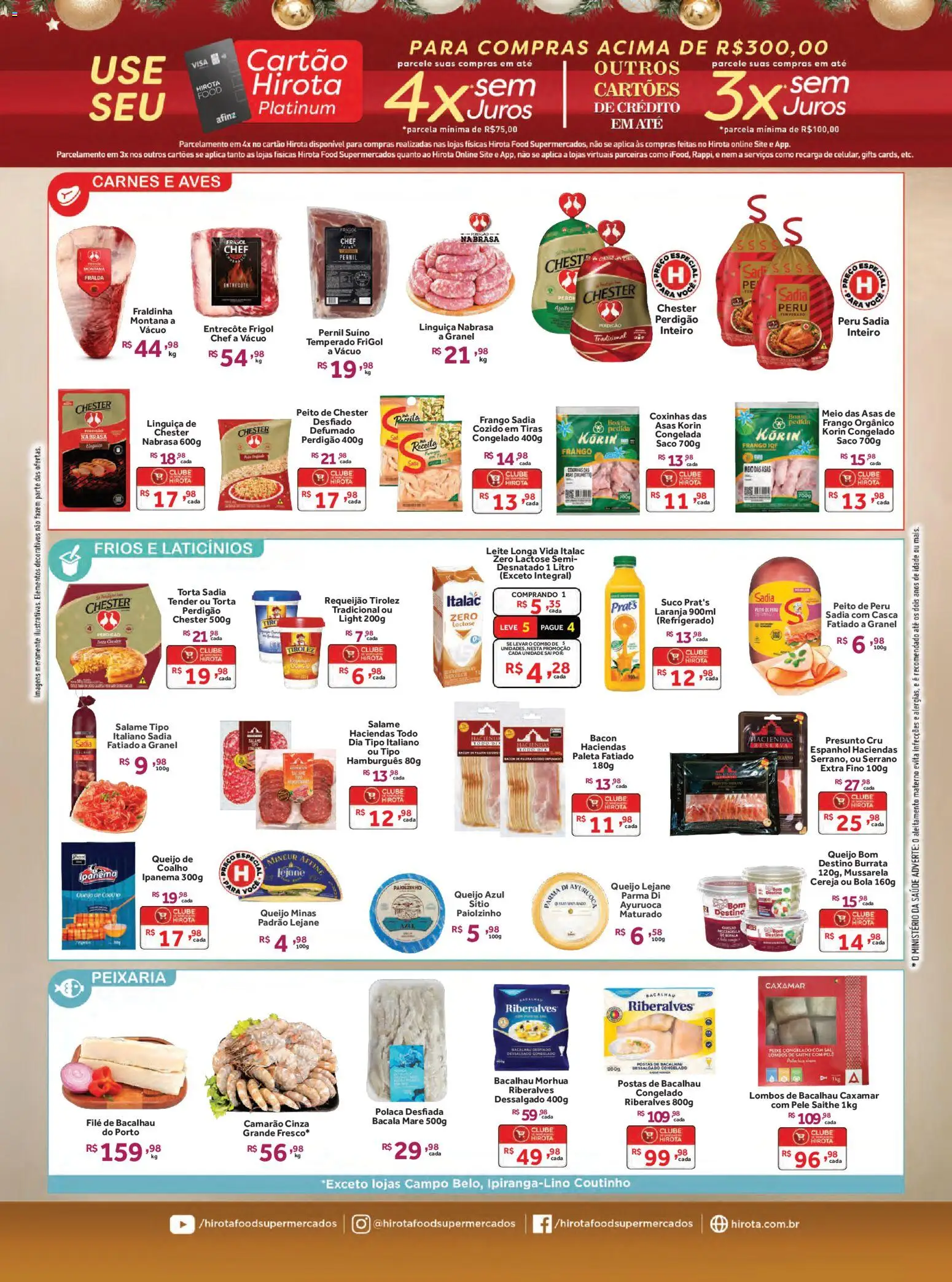 Hirota Food Folheto - válido de 17.12.2025 | Página: 3 | Produtos: Cereja, Bacalhau, Queijo, Suco