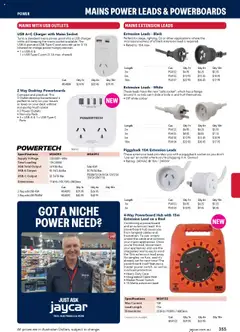 Preview of Jaycar Engineering & Scientific Catalogue 2025/2026  - valid from 09.07.2025 | Page: 355 | Products: Charger, Cable, Case, Usb