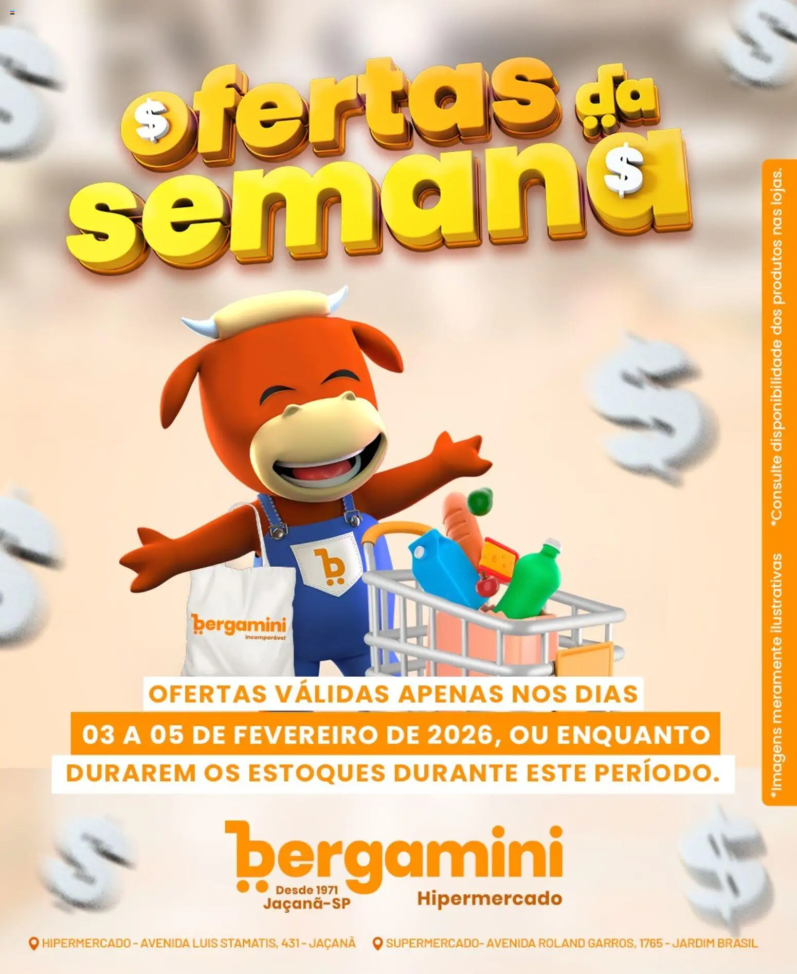 Supermercado Bergamini Folheto - válido de 03.02.2026 | Página: 1