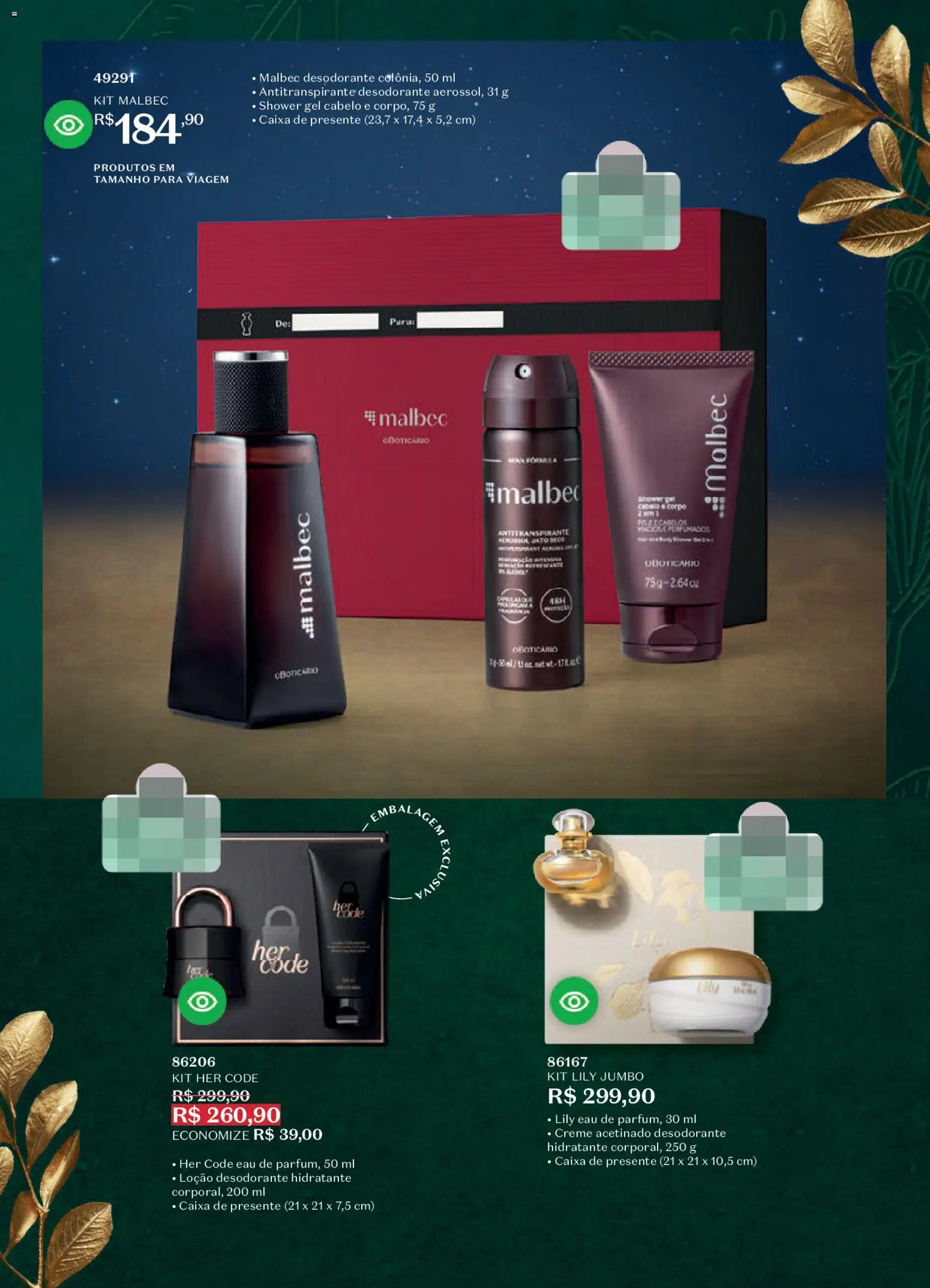 O Boticário Folheto - válido de 03.11.2025 | Página: 31 | Produtos: Desodorante, Caixa, Creme