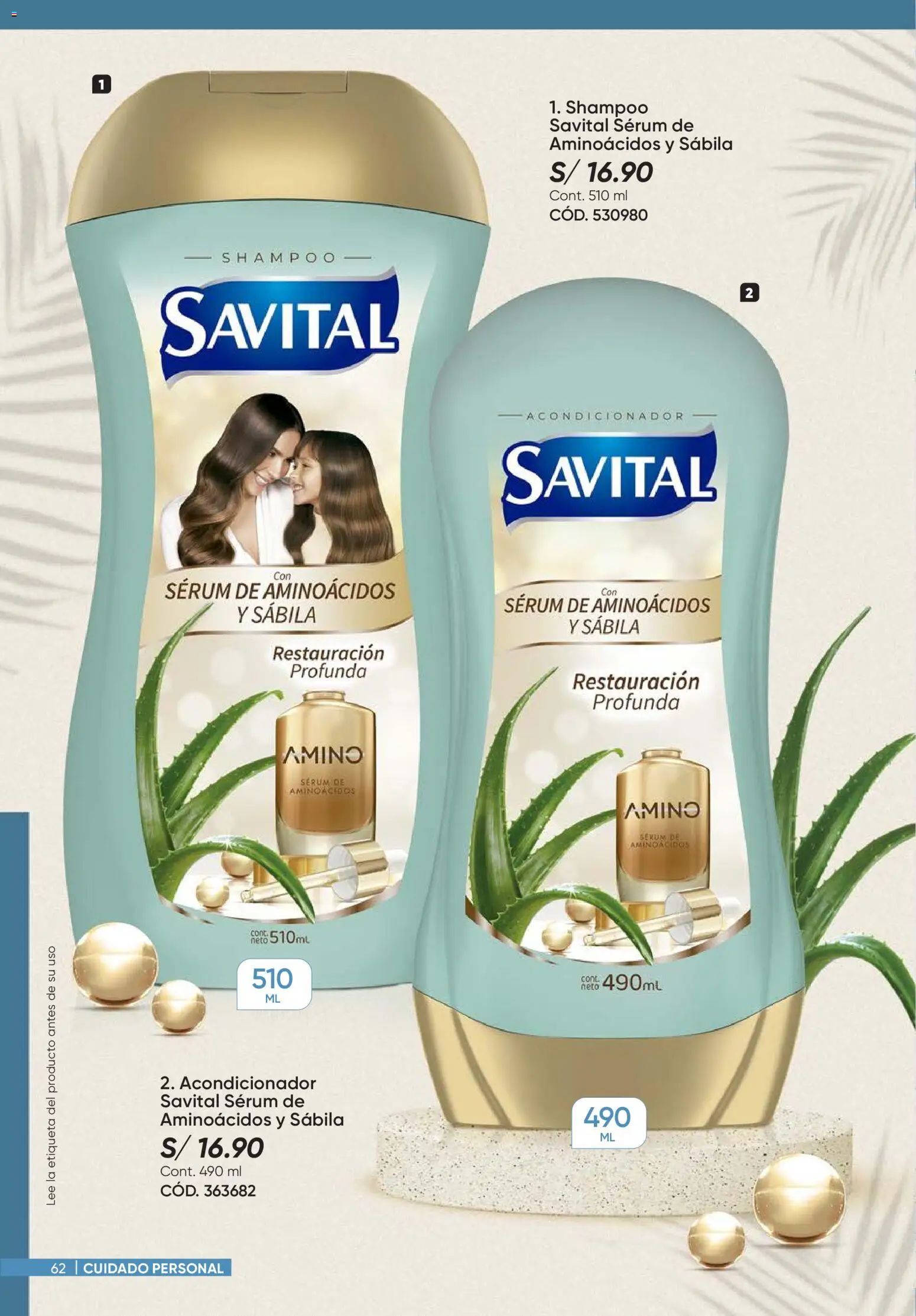 Catálogo Azzorti válido desde 15.12.2025 | Página: 62 | Productos: Shampoo, Acondicionador