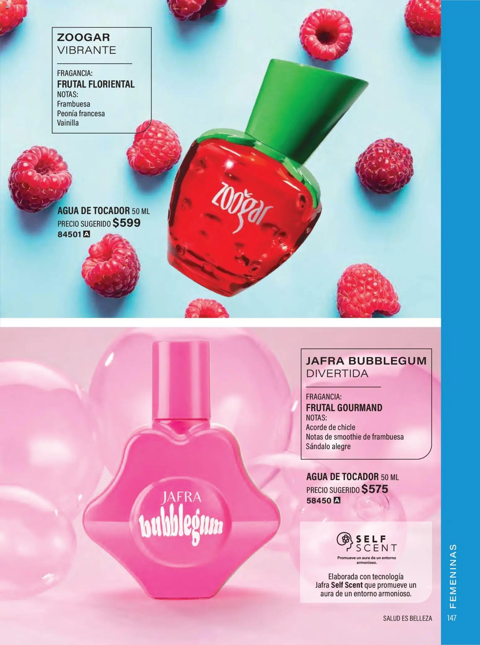 Nuevas ofertas de JAFRA válidas en toda la República Mexicana desde el 01.02.2026. ¡Encuentra las mejores ofertas en JAFRA catálogo Organizador de Ventas! | Página: 145 | Productos: Agua, Chicle, Fragancia