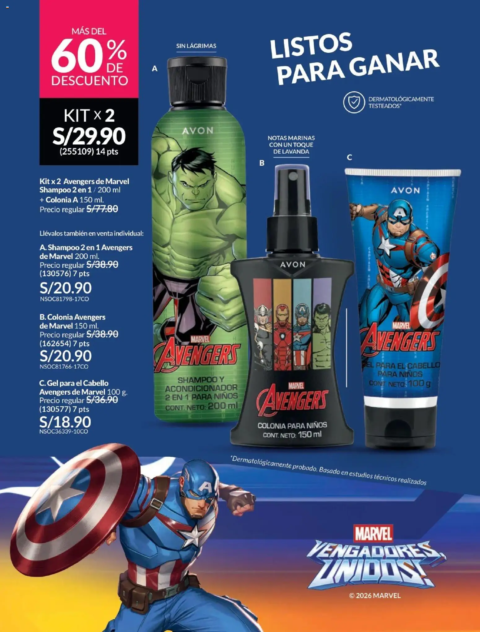 Catálogo Avon válido desde 21.04.2026 | Página: 211 | Productos: Shampoo, Acondicionador