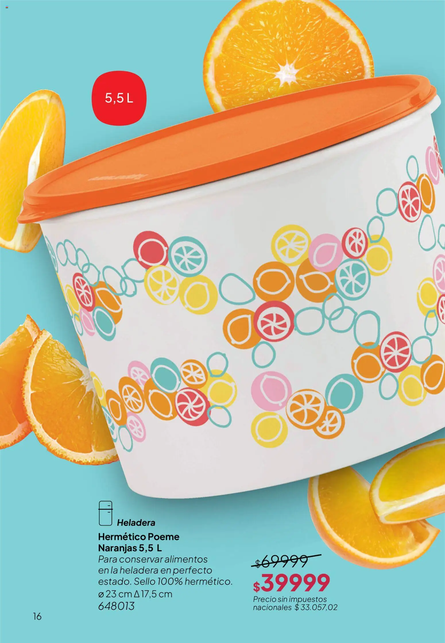 Tupperware Folleto │ válido desde el 09.12.2025 | Página: 17 | Productos: Heladera, Naranjas