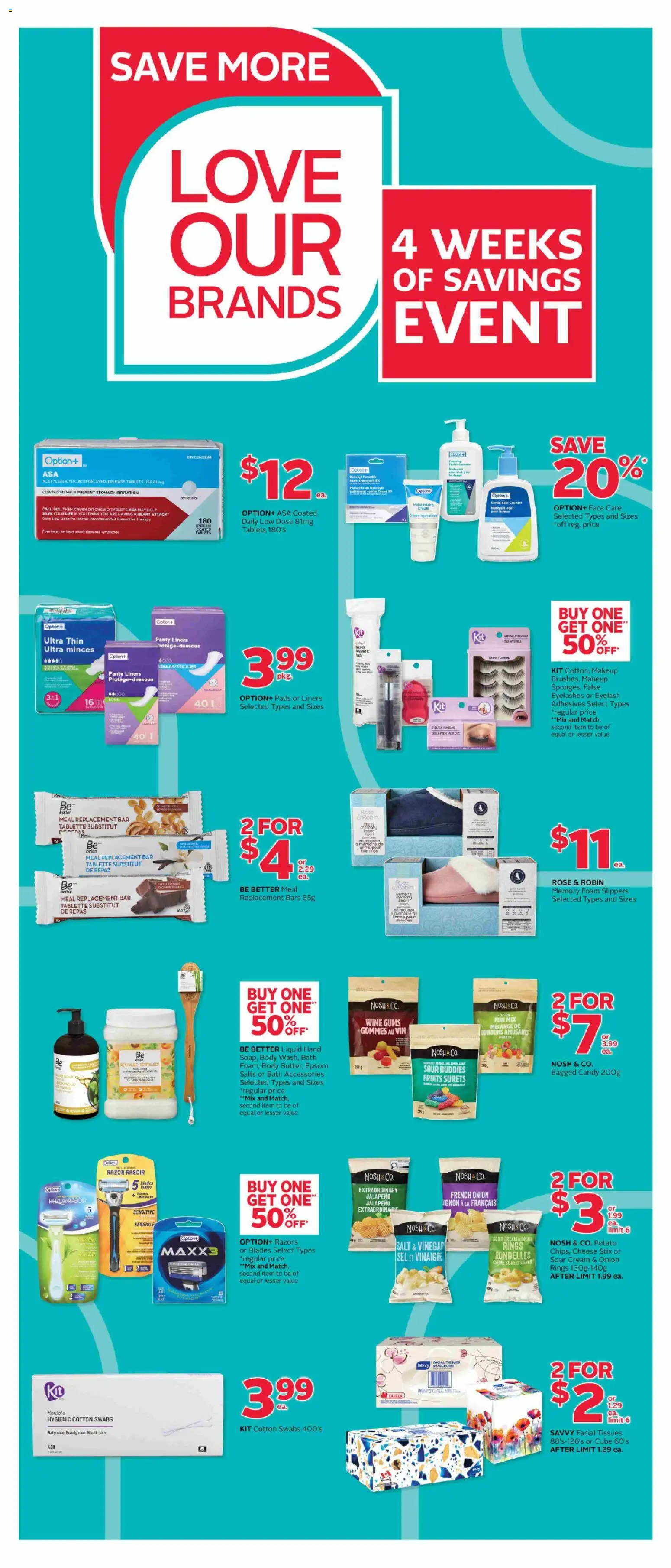 Rexall flyer valid from 26.12.2025 | Page: 2 | Products: Sour cream, Slippers, Cream, Wine
