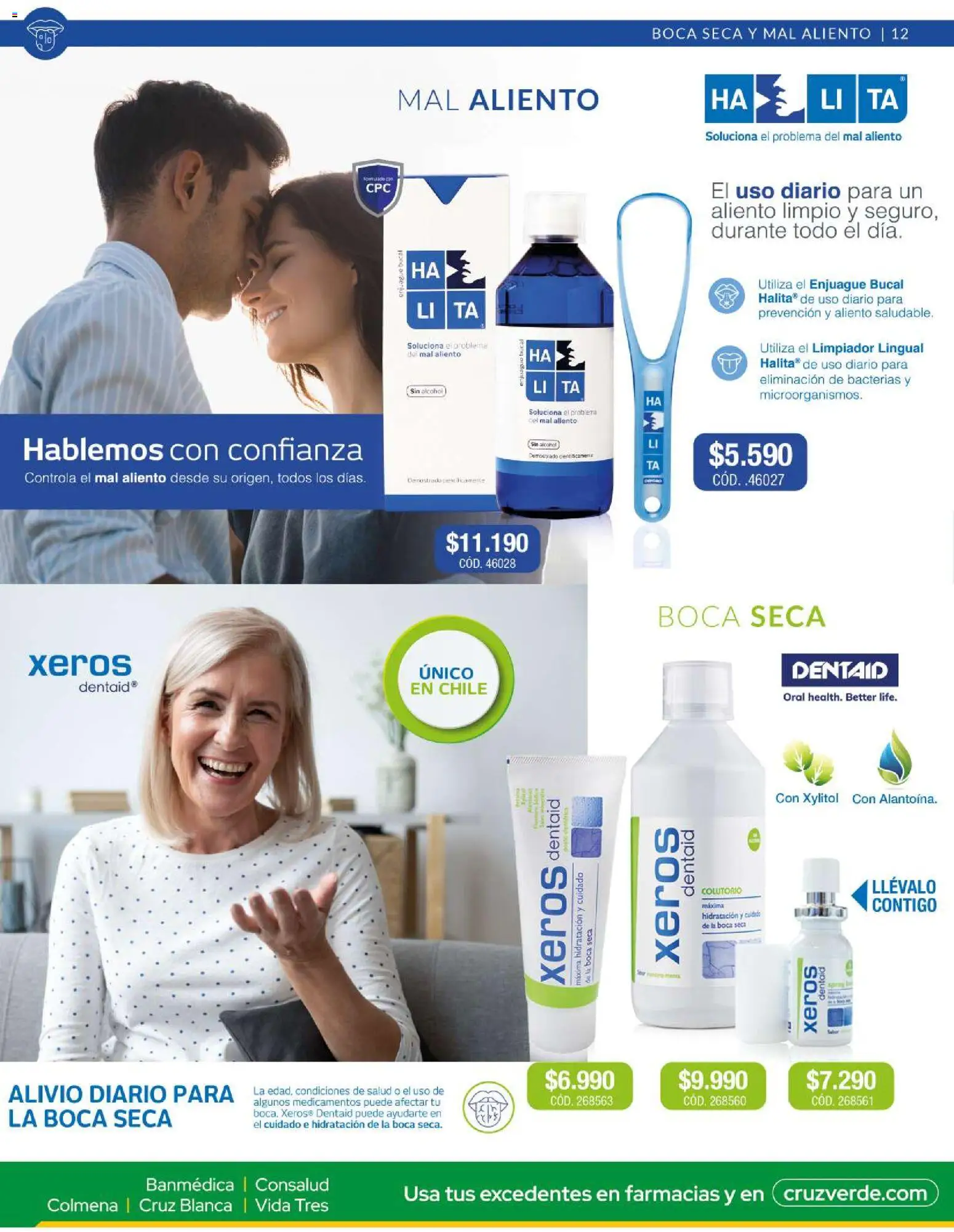 Cruz Verde - Bucal Pro │ válido desde el 01.03.2026 | Página: 12 | Productos: Limpiador, Enjuague bucal