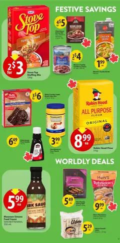 Preview of Save on foods weekly flyer / circulaire from shop Save on foods valid from 11.12.2025 | Page: 22 | Products: Stove, Chicken
