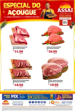 Encarte Assaí Atacadista - AC - Pré-Visualização do folheto da loja Assaí Atacadista, válido de 05.02.2026